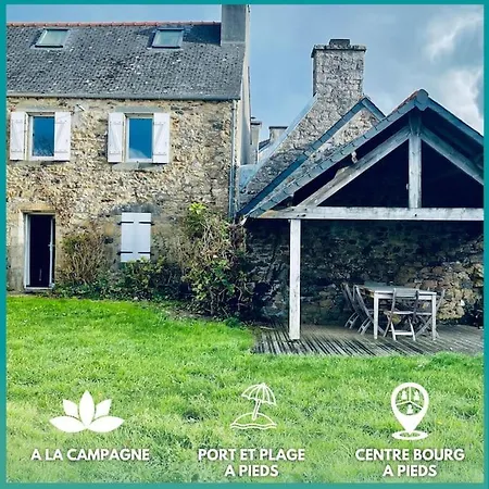 Villa La Petite Sirene Roscanvel Exterior foto